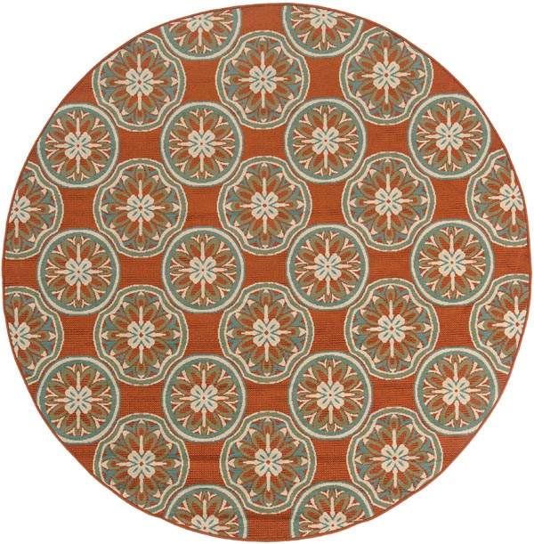 Oriental Weavers 8323D Rust