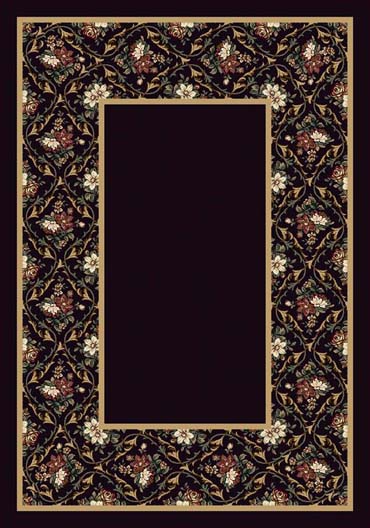 Milliken Bouquet Lace 8539 Onyx 13006