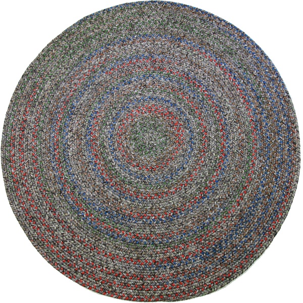 Rhody Rug SO-85 Graphite Gray Multi