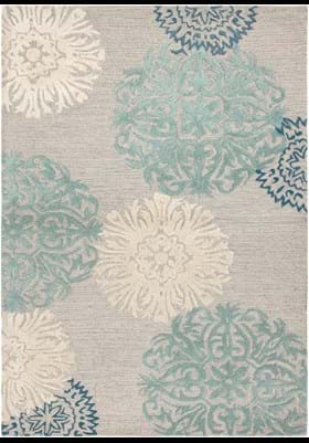 Rizzy DI 2241 Ivory Blue