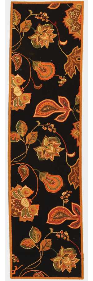 Safavieh HK209C Black Orange