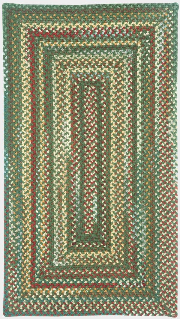 Capel Sherwood Forest Dark Green ConcentricRectangle