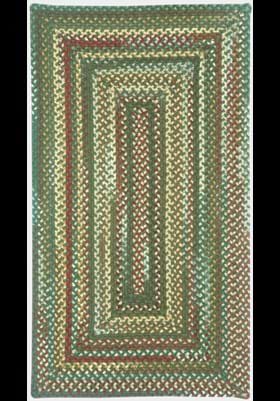 Capel Sherwood Forest Dark Green ConcentricRectangle