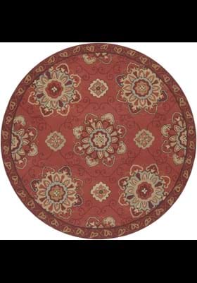 Surya RAI-1071 Burgundy Persimmon