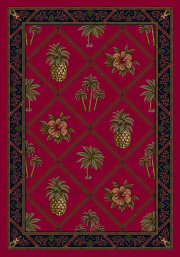 Milliken Bristol Bay 7360 Ruby 8000