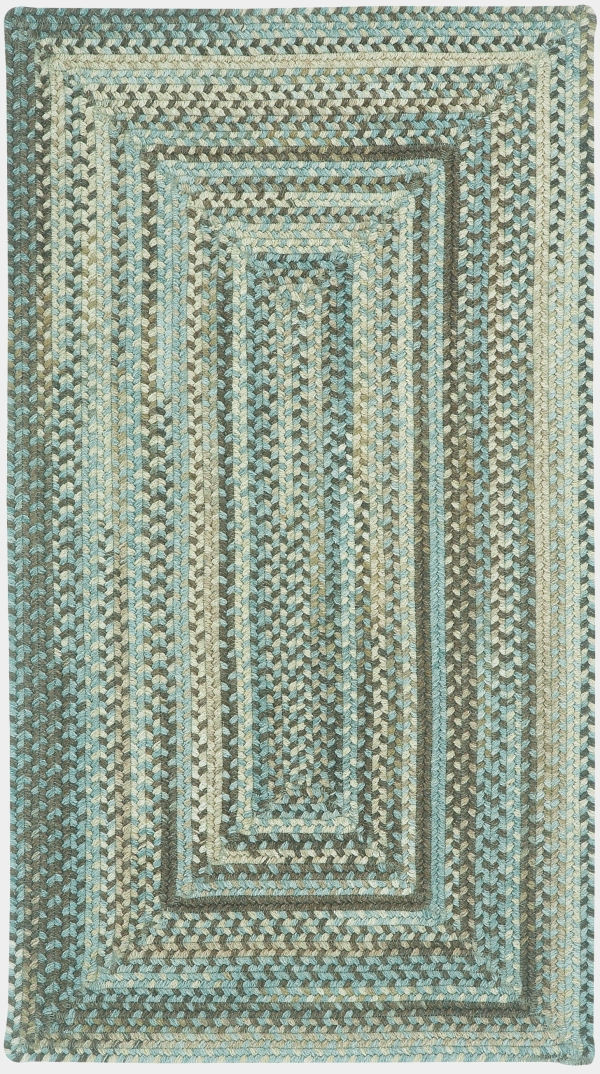 Capel Kill Devil Hill Tan Hues Concentric Rectangle