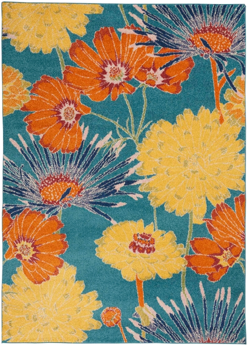 Nourison ALR06 Turquoise