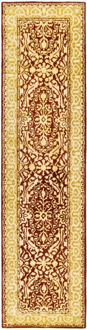 Safavieh SKR213G Maroon Ivory