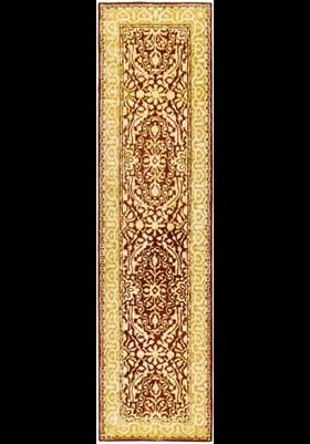 Safavieh SKR213G Maroon Ivory