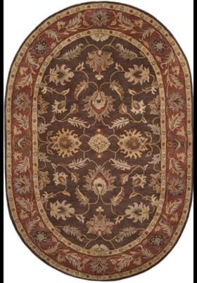 Surya CAE-1036 Chocolate Rust
