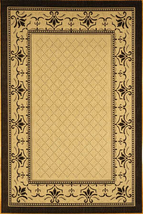 Safavieh CY0901 3901 Sand Black