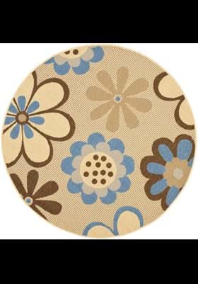 Safavieh CY4035B Natural Brown Blue
