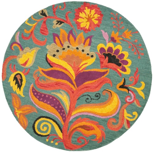 Safavieh BLM679A Blue Multi