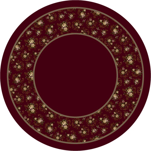 Milliken Cameo Rose 8475 Garnet 10006