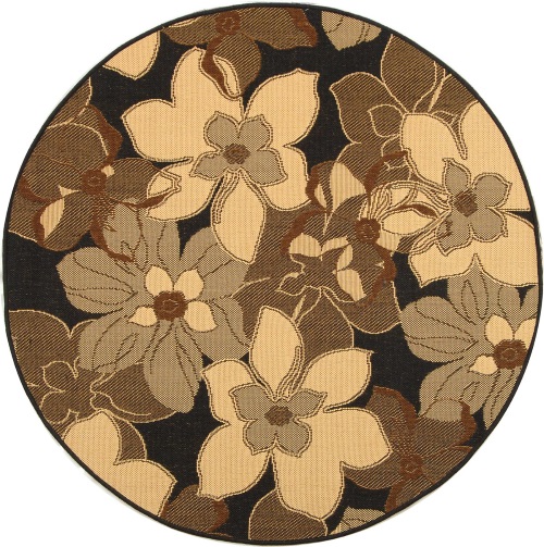 Safavieh CY4022D Black Natural Brown