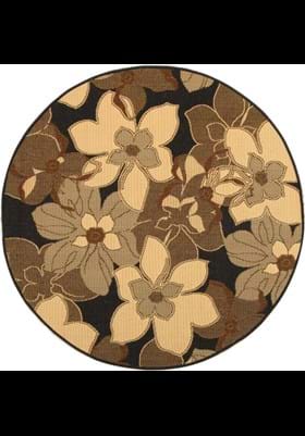Safavieh CY4022D Black Natural Brown
