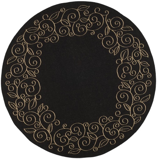 Safavieh CY5139D Black Beige