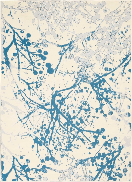 Nourison JUB12 Ivory Blue